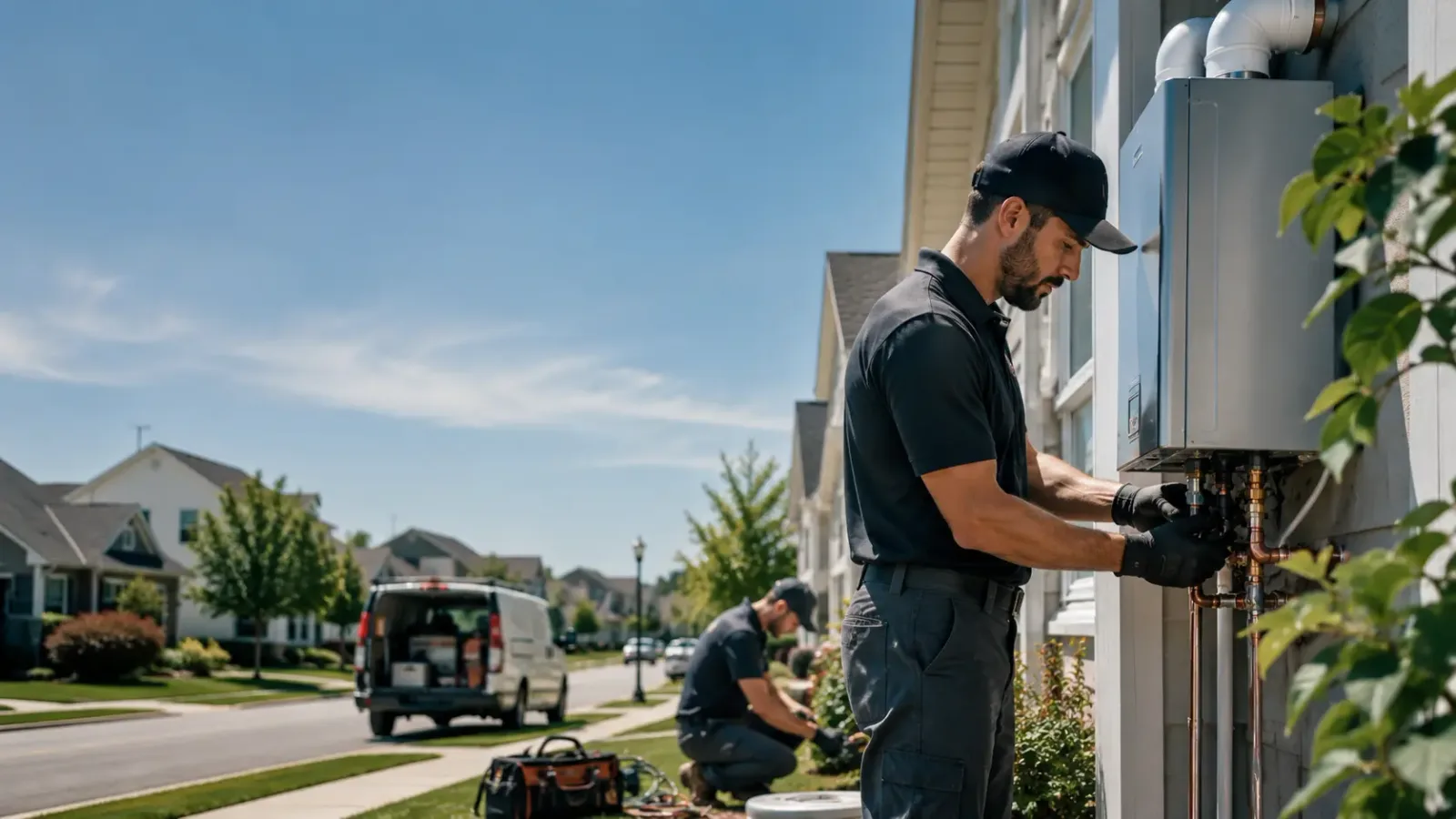 Tankless Water Heater Installation in Kingman, IN